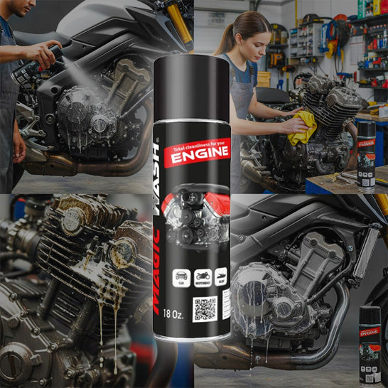Limpiador de Motor Magic Wash 18oz – Limpia tu Motor sin Agua