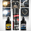 KIT para Moto LUBRISTONE + Magic Wash  – Limpia Motor 18oz, Renovador de Farolas 125g y Partes Negras 125ml |