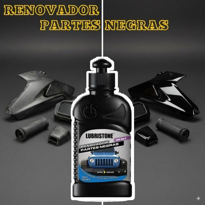 KIT para Moto LUBRISTONE + Magic Wash  – Limpia Motor 18oz, Renovador de Farolas 125g y Partes Negras 125ml |